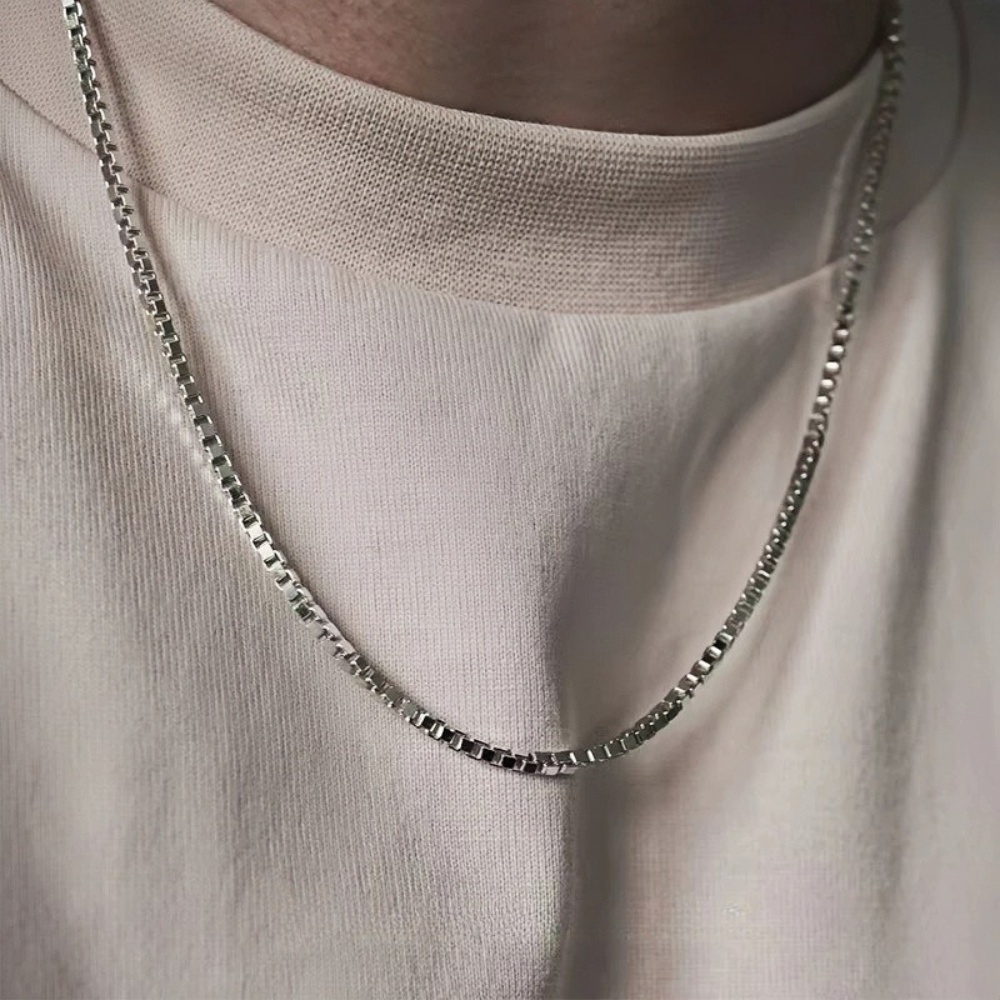 Cuban Link Chain 12Mm - 3MM 316L Stainless Steel Box Chain