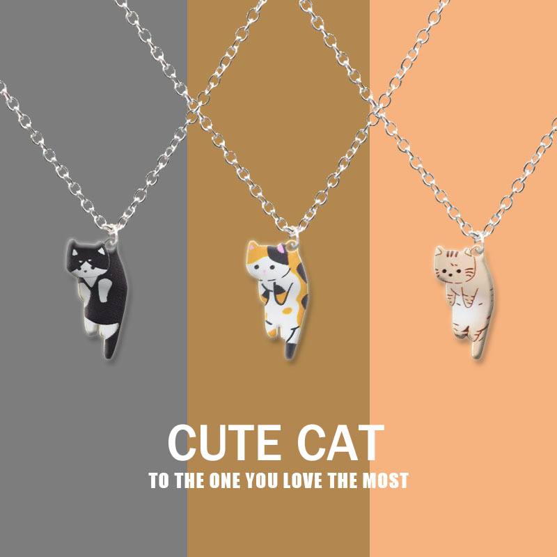 Anime Pendant Necklace - New Trendy Cute Cat Pendant Necklace