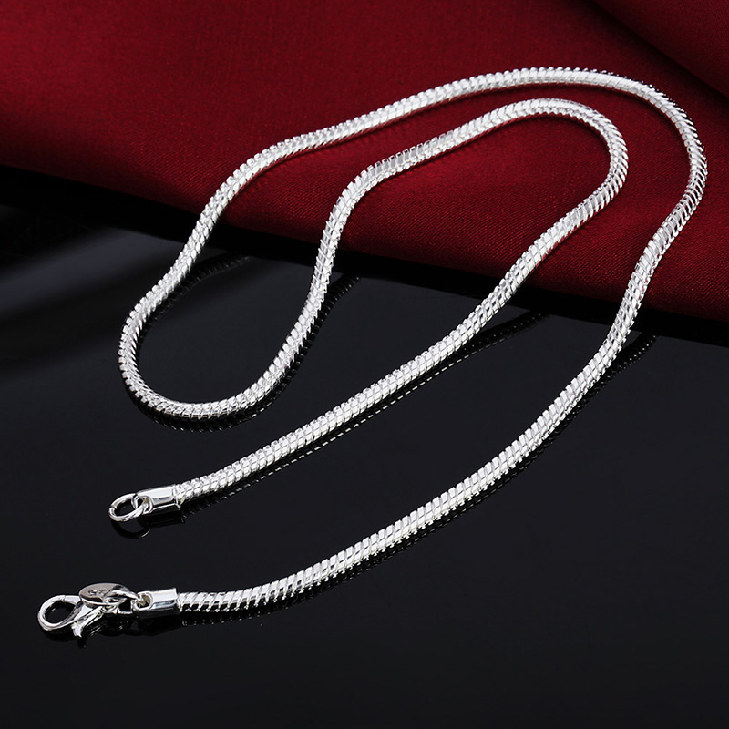 40-75cm 925 Sterling Silver 1M - Cuban Link Chain 12Mm 评论和价格
