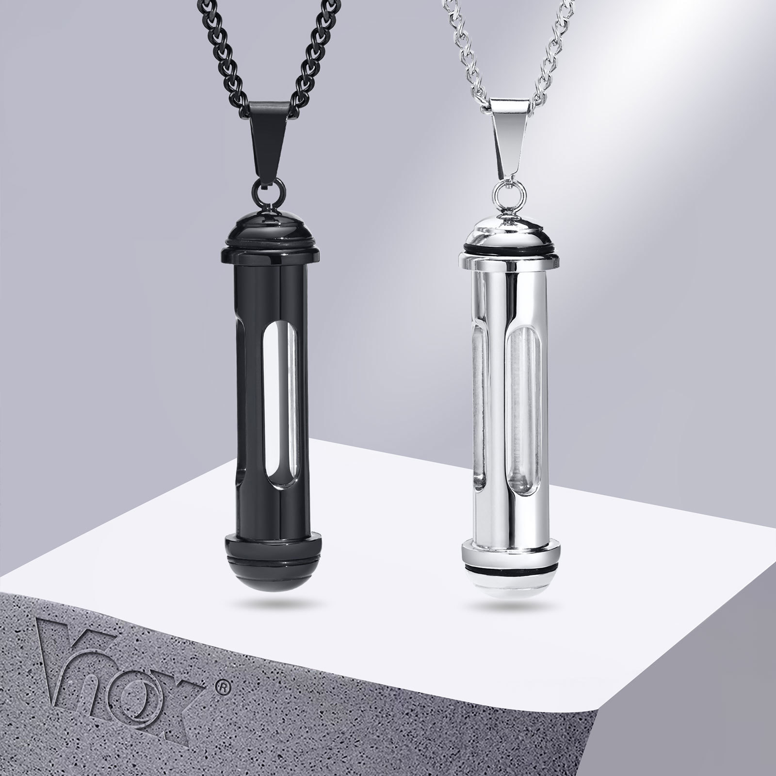 Vnox Men's Stainless Steel Nec - Cuban Link Chain 12Mm 评论和价格