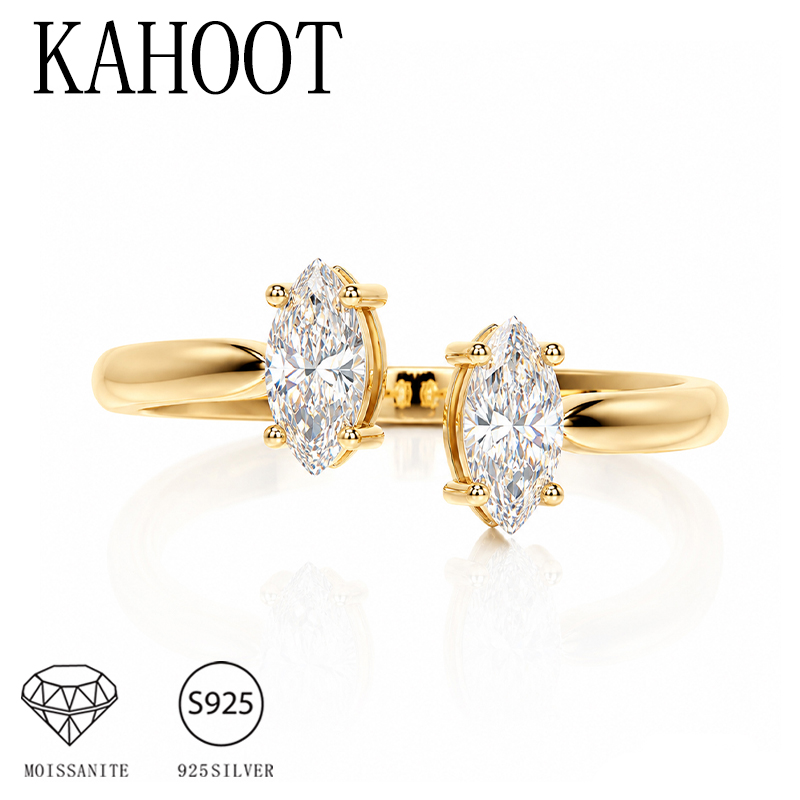A 1-Carat 925 Sterling Silver  - Moissanite Engagement Ring 1 Carat 评论和价格