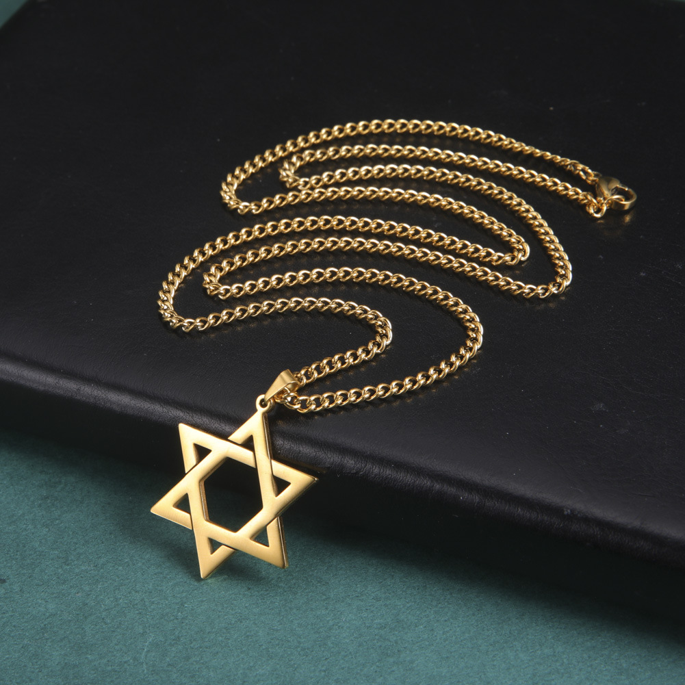 Stainless Steel Star of David  - Necklaces 评论和价格