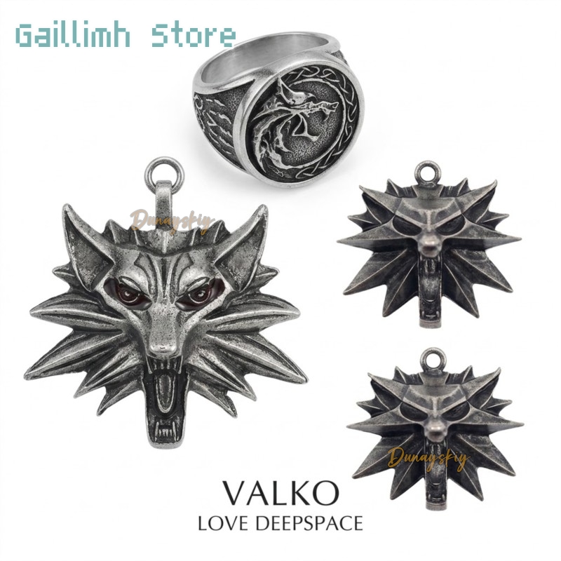 Gift Role Play Pendant Wolf Ga - Anime Pendant Necklace 评论和价格