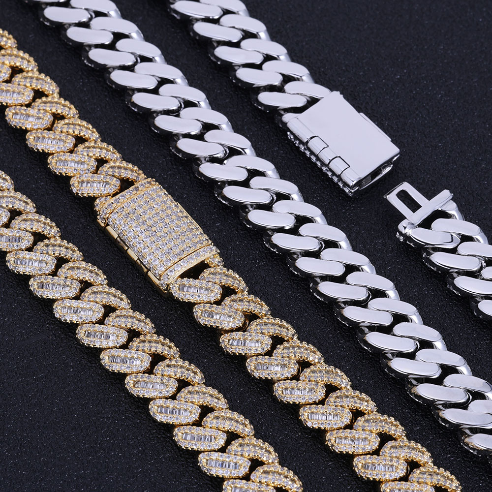 NUOYA Hip Hop Jewelry High Qua - Cuban Link Chain 12Mm 评论和价格